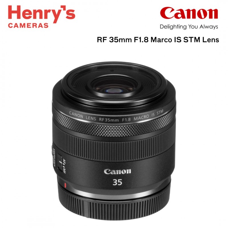 CANON RF 35MM F1.8 MACRO IS STM LENS CANON RF 35MM F1.8 MACRO IS STM LENS